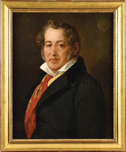 ESPRIT AIME LIBOUR (1784-1845) « Portrait...