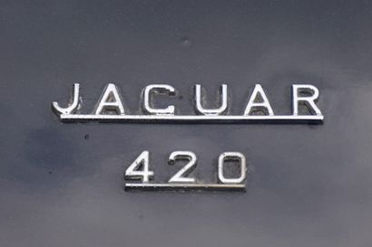 1968 JAGUAR 420 Serial number PIF25414DN

Delivered new in France

Rare manual gearbox...