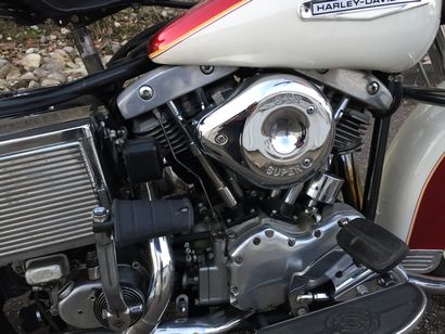 1968 Harley Davidson Early Shovel La moto a été entièrement restaurée, et a fait...