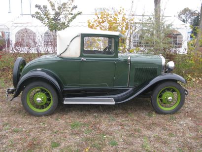 1931 FORD AF FAUX-CABRIOLET Chassis number: 1327

CGF collection

2.2 liter engine

Pre-War...