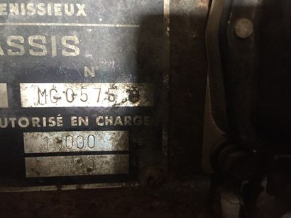 Camion Berliet GLM 10 R N° MG0575

Véhicule à restaurer et à immatriculer en col...