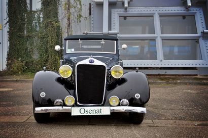 1938 DELAGE DI 12 carrosserie Citroën Numéro châssis 505115 
Numéro moteur 50115...