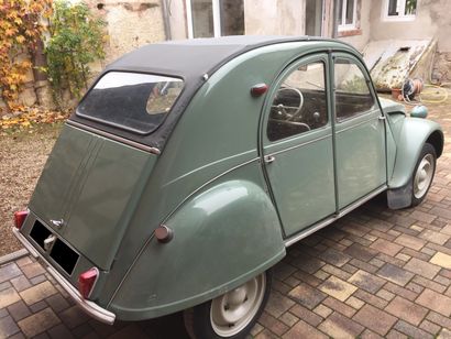 1961 Citroën 2 CV Type AZM

Suicide door version

Original interior

Technical control...