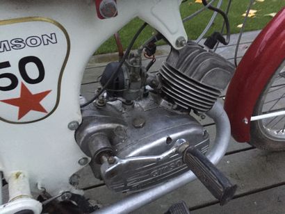 1967 GIMSON POLARIS 50 N° moteur : 77019 
A immatriculer en collection 
A redémarrer...