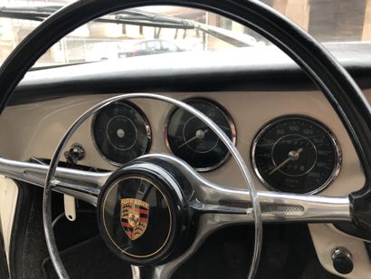 1964 Porsche 356 C 1600 Serial number: 130870

Engine number: 732438

French CG 

Historically,...