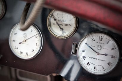 HISPANO SUIZA H6B 1921 Type 32 CV 6 cylindres, arbre à came en tête, 6.6 litres H6B...