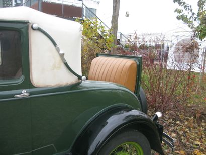 1931 FORD AF FAUX-CABRIOLET N° châssis : 1327	

CGF de collection

Moteur 2.2 litres

Charme...