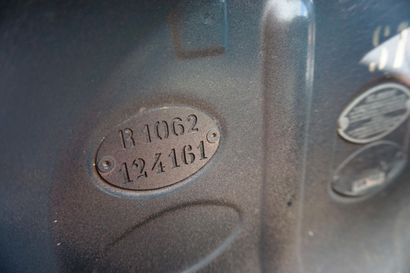1952 RENAULT 4 CV Serial number 124161

Nice condition

French registration



Designed...