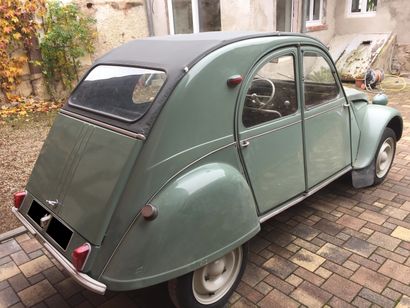 1961 Citroën 2 CV Type AZM

Suicide door version

Original interior

Technical control...