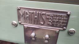 1920 MATHIS TYPE S 8 HP Numéro de série 11164

Numéro de moteur 25190

Carte grise...