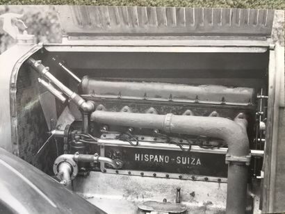 HISPANO SUIZA H6B 1921 Chassis: 10184

Engine: 300534

Skiff bodywork in wood with...