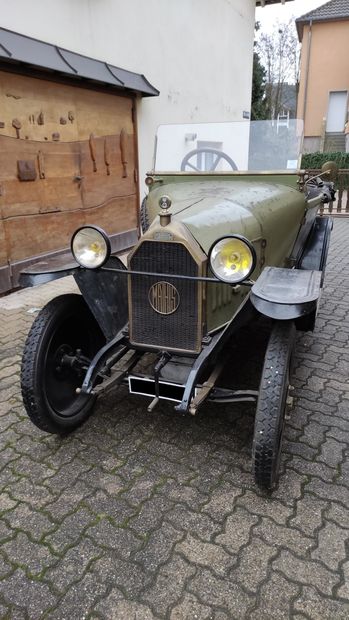 1920 MATHIS TYPE S 8 HP Numéro de série 11164

Numéro de moteur 25190

Carte grise...