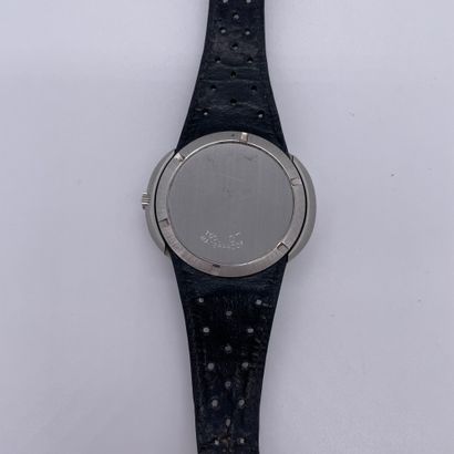 null OMEGA AUTOMATIC GENEVA DYNAMIC CIRCA 1970. Steel men's wristwatch, oval tonneau...
