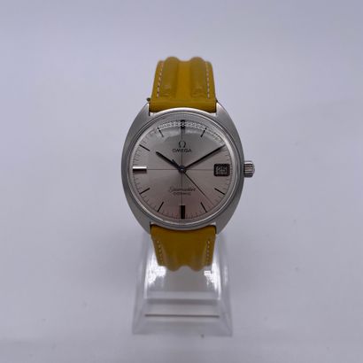null OMEGA SEAMASTER COSMIC. CIRCA 1970. Ref : 136016-TOOL 105. Steel bracelet watch....