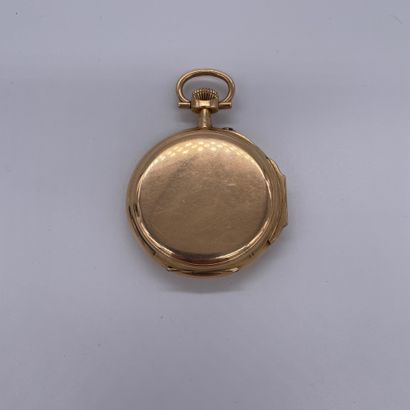 null A.H.RODANET AROUND 1900. Ref : 30177. Pocket watch in yellow gold 750/1000....