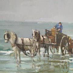 null Maurice F. PERROT (1892-1935)

Return from fishing

Oil on isorel

Signed lower...