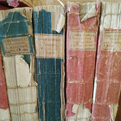 null ABBE ROZIER

"Cours complets d'agriculture"

1793 

12 volumes 

Ed.Librairie...