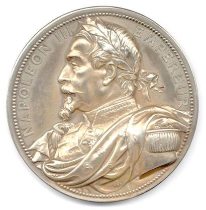 null NAPOLÉON III EMPEREUR Médaille de l'«EXPOSITION UNIVERSELLE DE MDCCCLXVII» (1869)...