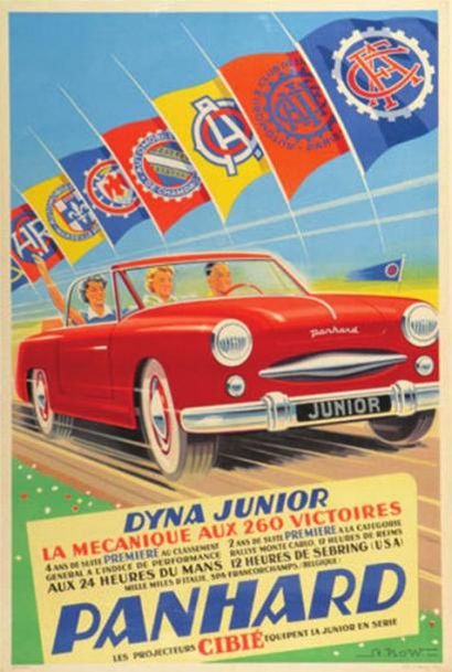1953 PANHARD Dyna «Junior» X 87 Historique: cf lot 223 L'exemplaire présenté est...