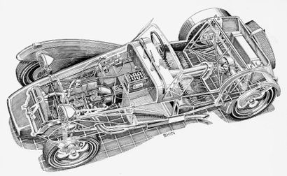 null 1981 «LOTUS SEVEN Replica» Conçue en 1957 par le génial Colin Chapman, la Lotus...