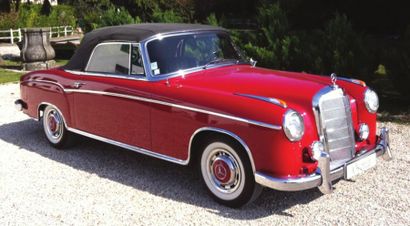 1959 MERCEDES-BENZ 220 SE Cabriolet Les premières vraies nouvelles Mercedes-Benz...