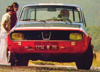 1971 RENAULT 12 Gordini type R1173 La Renault 12 est lancée en septembre 1969 en...