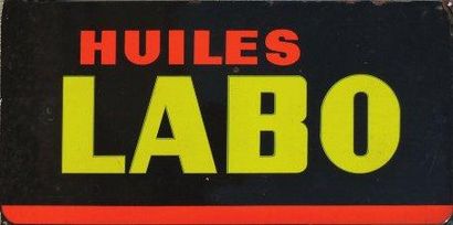 null Plaque émaillée Huiles Labo,

Plate enamelled Huiles Laboratory, 49 X 100 c...
