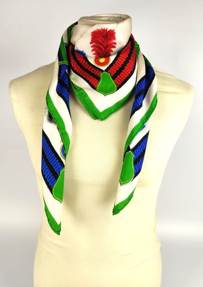 null HERMES Silk scarf "Panache fantaisie" tasks