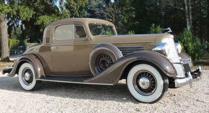 1934 BUICK Eight Série 50 Sport Coupé. Les Buick 1934 étaient cataloguée sous forme...