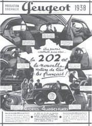 1949 PEUGEOT 202 BH. Peugeot présente le modèle «202» en janvier 1938. C'est la nouvelle...