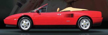 1988 FERRARI Mondial 3.2 Cabriolet. Lancé en septembre 1982, le cabriolet Mondial...