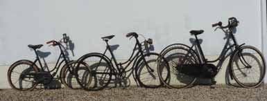 null Lot comprenant 3 vélos dont un vélo de dame de marque NILUOP (Sens) et 2 vélos...