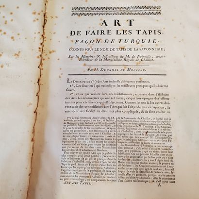 null Issus de l'Encyclopédie des arts et métiers de Diderot et D'Alembert 

"Art...
