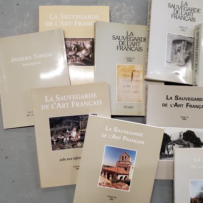 null COLLECTION DE "La Sauvegarde de l'Art français" 

24 cahiers + l'index "Jacques...