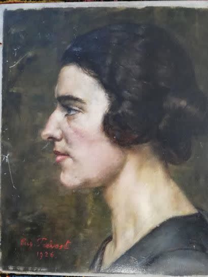 null Eugène PREVOST (1880-1974)

Portrait de femme de profil - Isabelle Dorcau épouse...