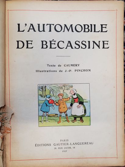 null THREE BECASSINE COMICS : 

"Bécassine at the boarding school

"Bécassine, nursemaid

"Bécassine's...