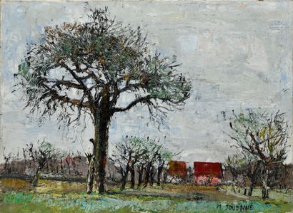 MICHEL JOUENNE (1933-2021) The Tree Oil on...