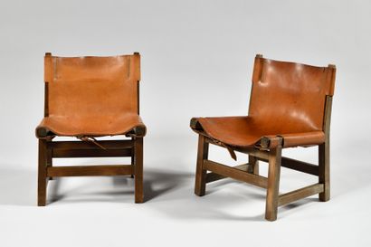 MUNOZ PACO (XXth), Attributed to Pair of...