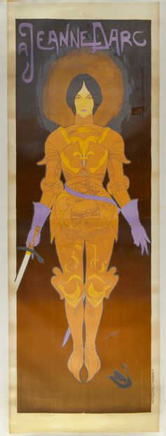 null 
GEORGES DE FEURE (1868-1943)

Poster "To Joan of Arc", 1896

Lithograph with...