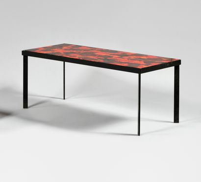 null ROBERT (1930-2008) & JEAN (Born in 1930) CLOUTIER, attributed to Table basse...
