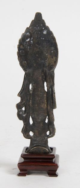 null CHINA, IN THE TANG STYLE, 20th CENTURY Small bronze subject representing the...