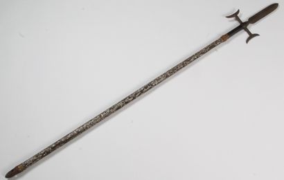 JAPAN, XIXth CENTURY Spear with sasaho yari...