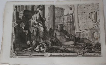 null Jean-Baptiste NOLLI (1692-1756) Nuova Pianta di Roma, Rome, 1748. Important...
