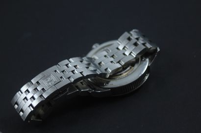 null PERRELET Chronometer. Circa 2009. Ref: A1002/A N°A0361. Stainless steel wristwatch,...