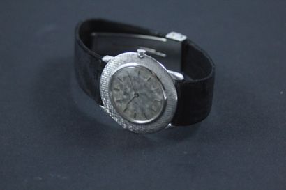 null PIAGET Extra-Plate type Altiplano. Ref. 930. N° 75589. Circa 1960. Elegant wristwatch...
