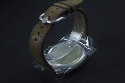 null BELL & ROSS WW1. Circa 2021. Ref : BR WW1-92--S-00093. Steel bracelet watch,...