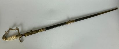 EPEE in its gilt bronze scabbard decorated...