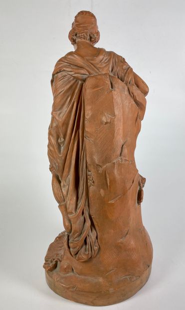 null Jean-Baptiste CLÉSINGER (1814-1883) Sapho Sculpture en terre cuite Signé sur...