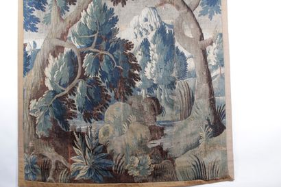 null TAPISSERIE D'AUBUSSON, Fragment, called verdure with undergrowth decoration,...