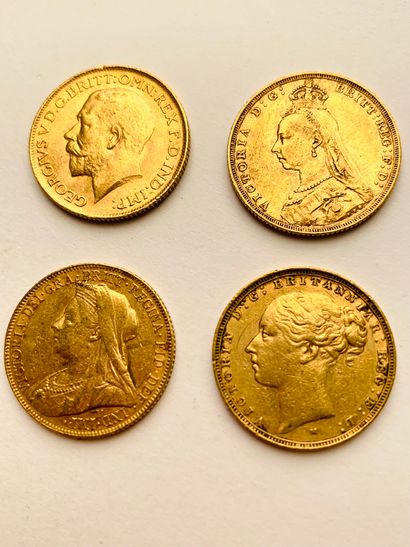 null 30 PIECES British sovereign gold. Weight: 236 gr